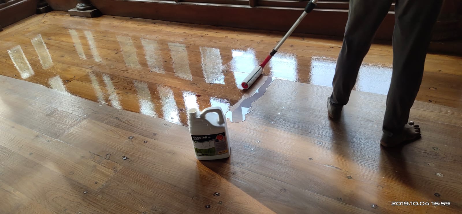 Base Coat Application